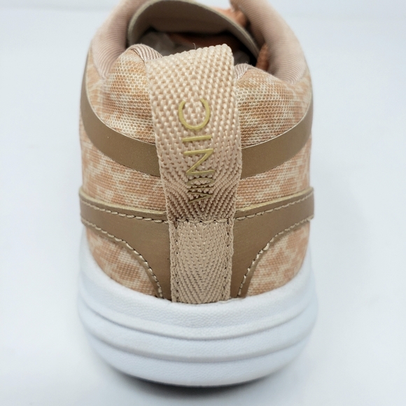 Vionic Python Lace Up Peach Gold Sneakers Women - Picture 11 of 12